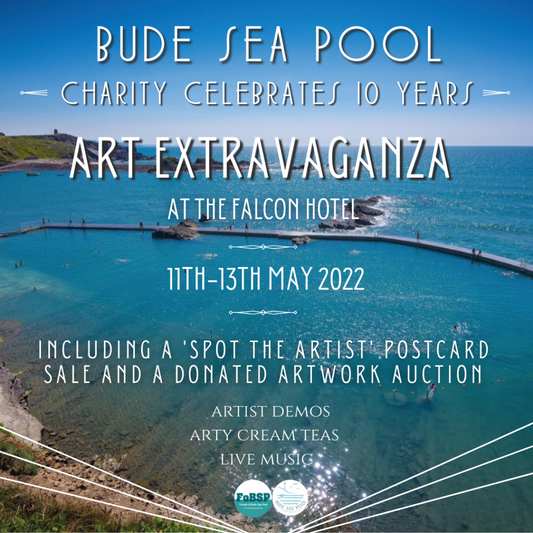 Bude Sea Pool Art Extravaganza - 'Spot the Artist' Postcard Exhibition