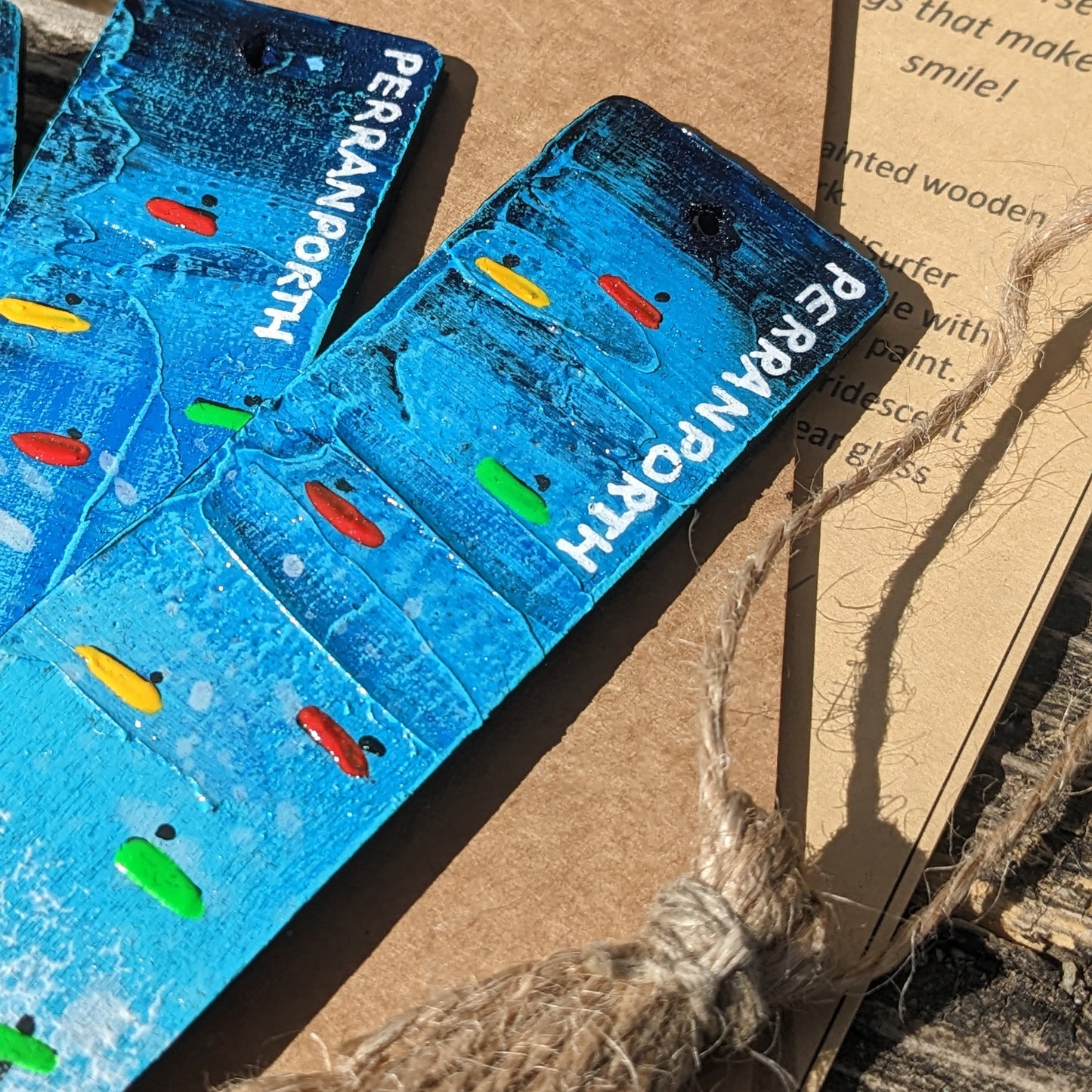Hand Painted Bookmark - Customise Text