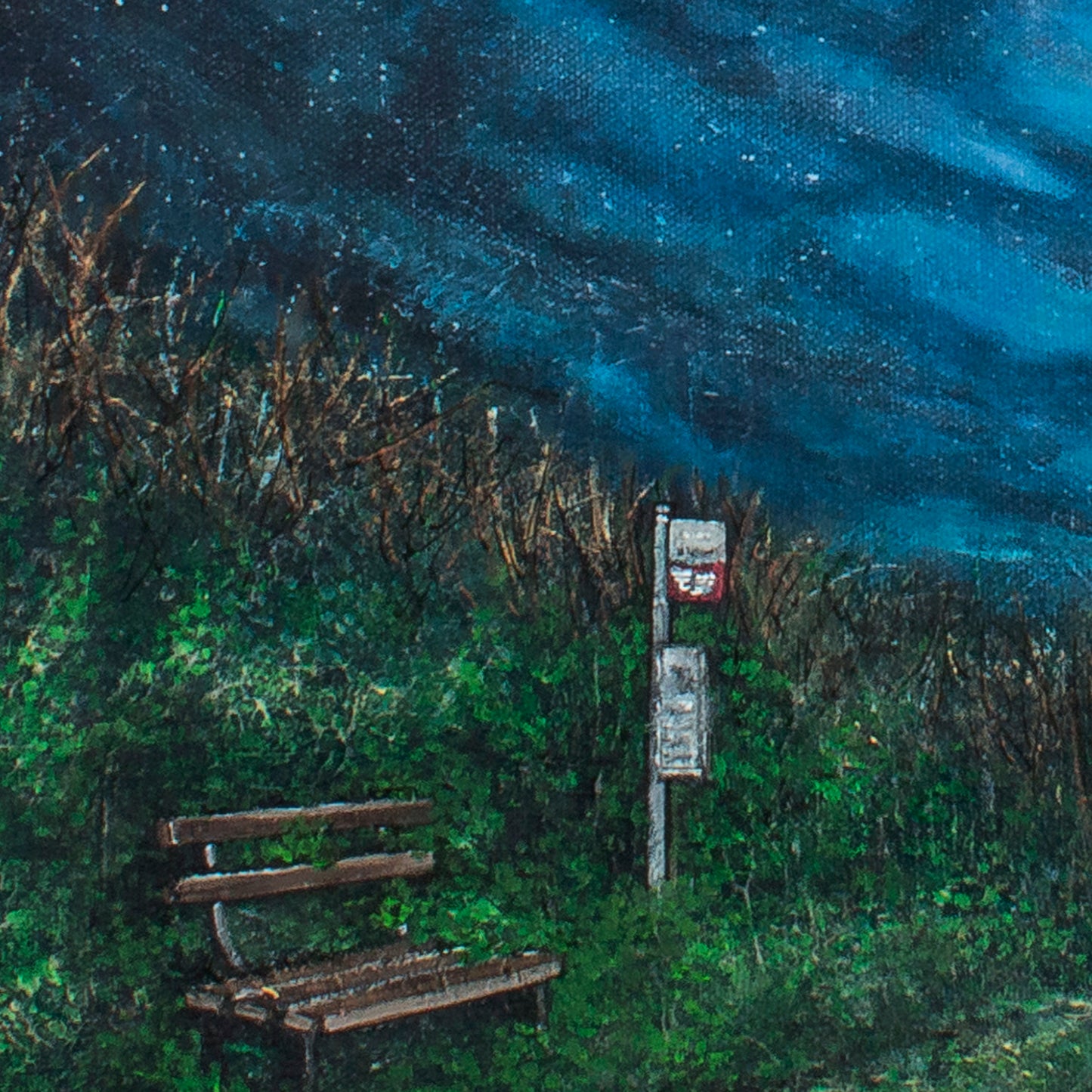 Bus Stop Original Art