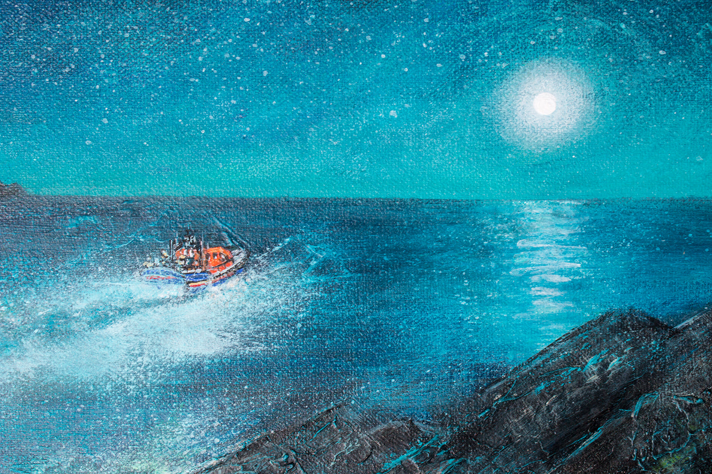 Call of the Tide Original Art