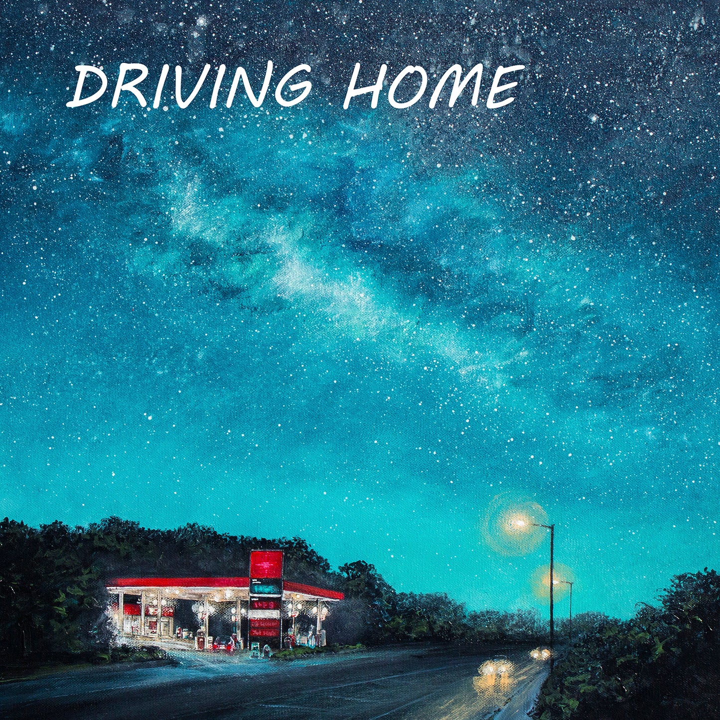 Driving Home Magnet