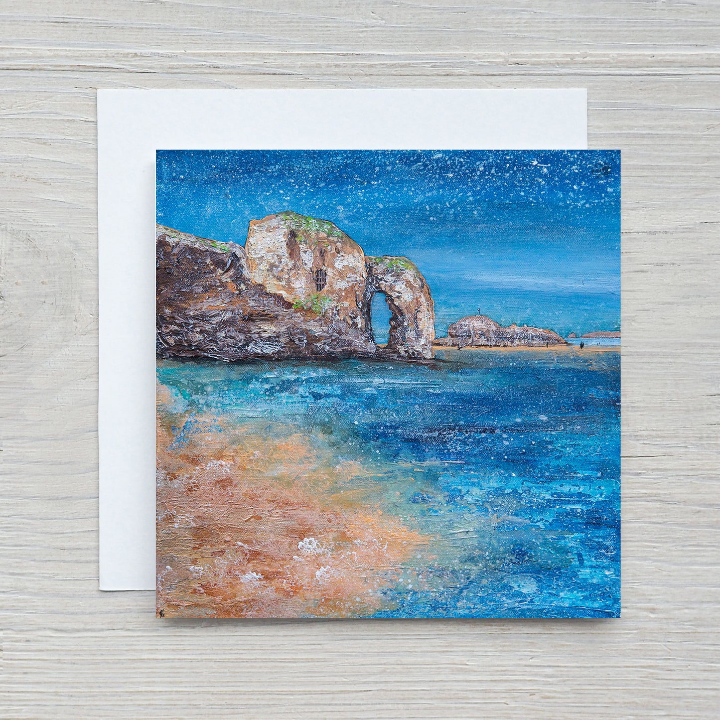 Arch Rock Perranporth Greeting Card