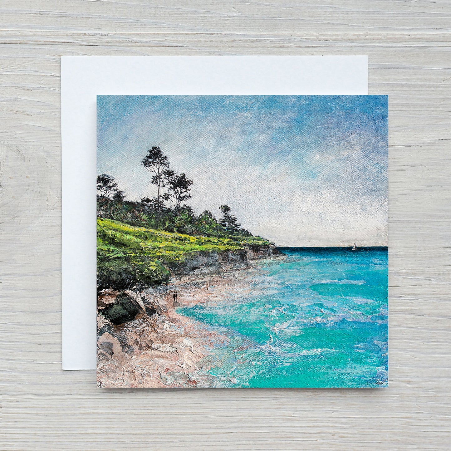 Fowey Estuary Greeting Card