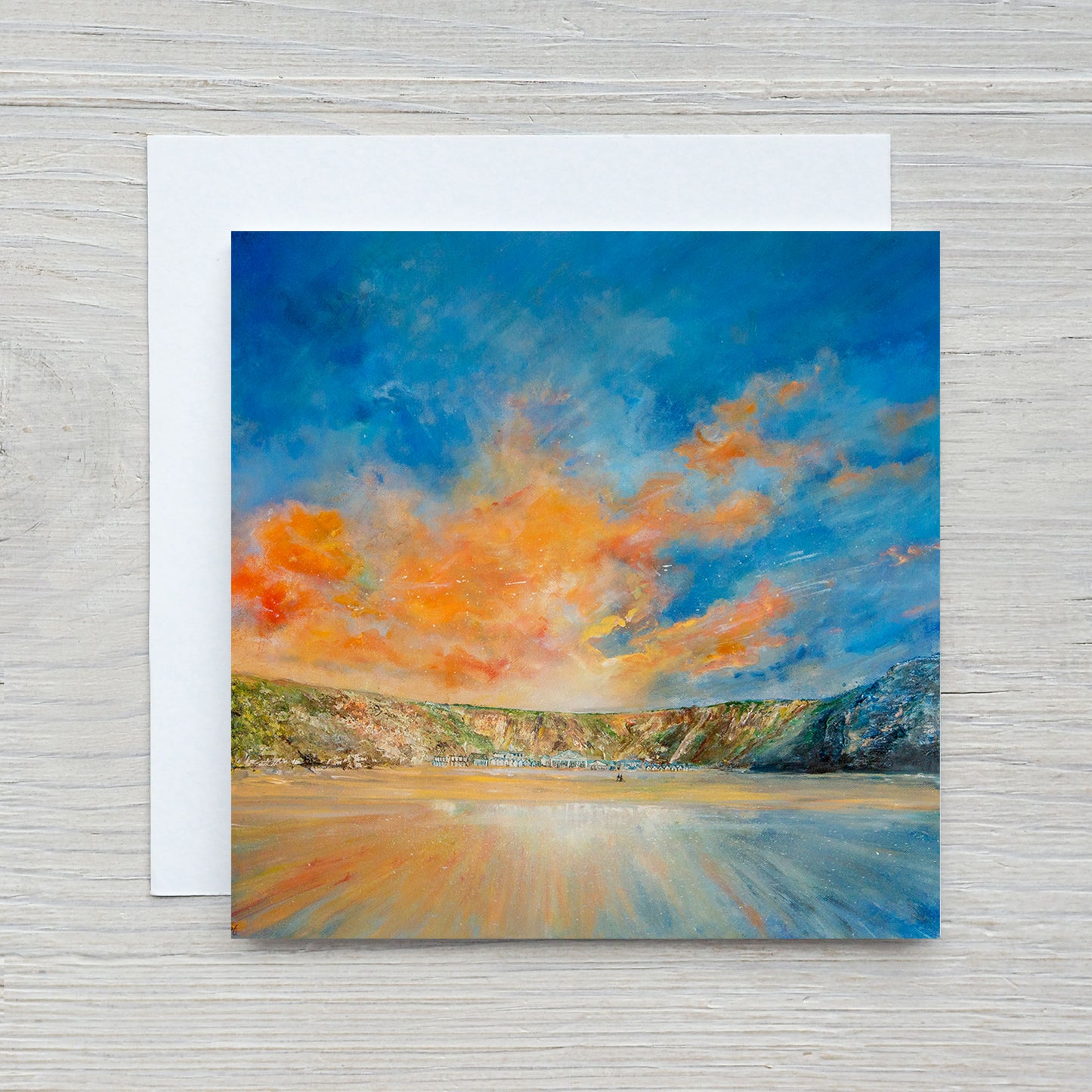 Lusty Glaze Sun Greeting Card