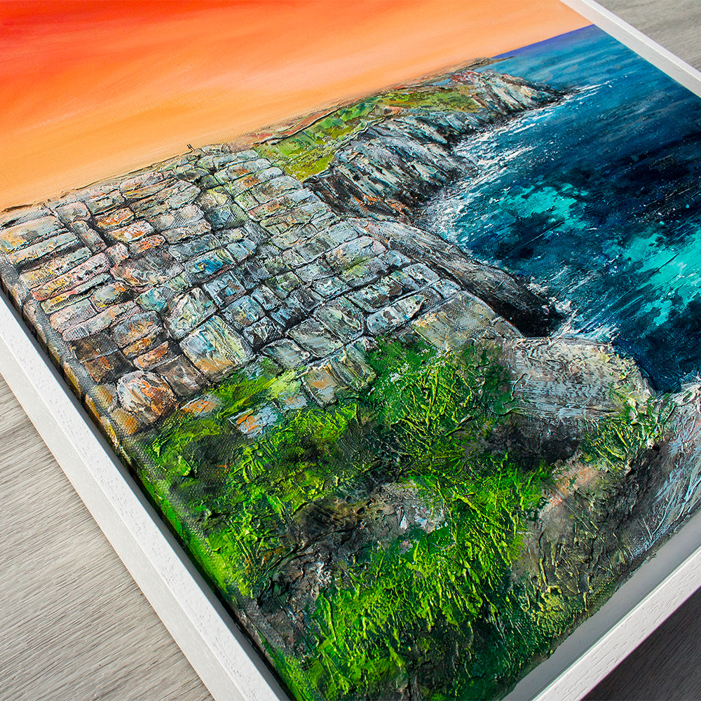 Land's End Sunset Original Art