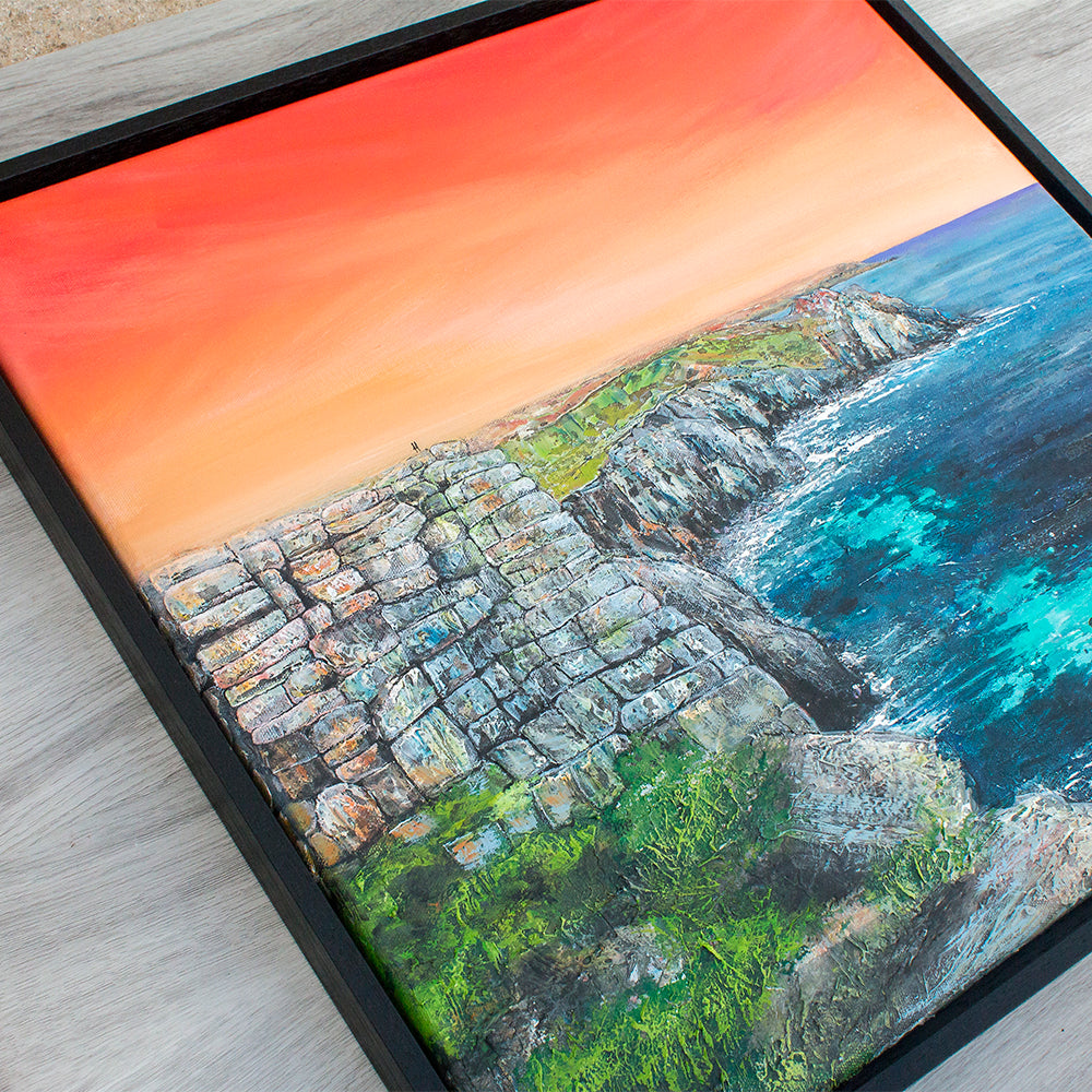 Land's End Sunset Original Art