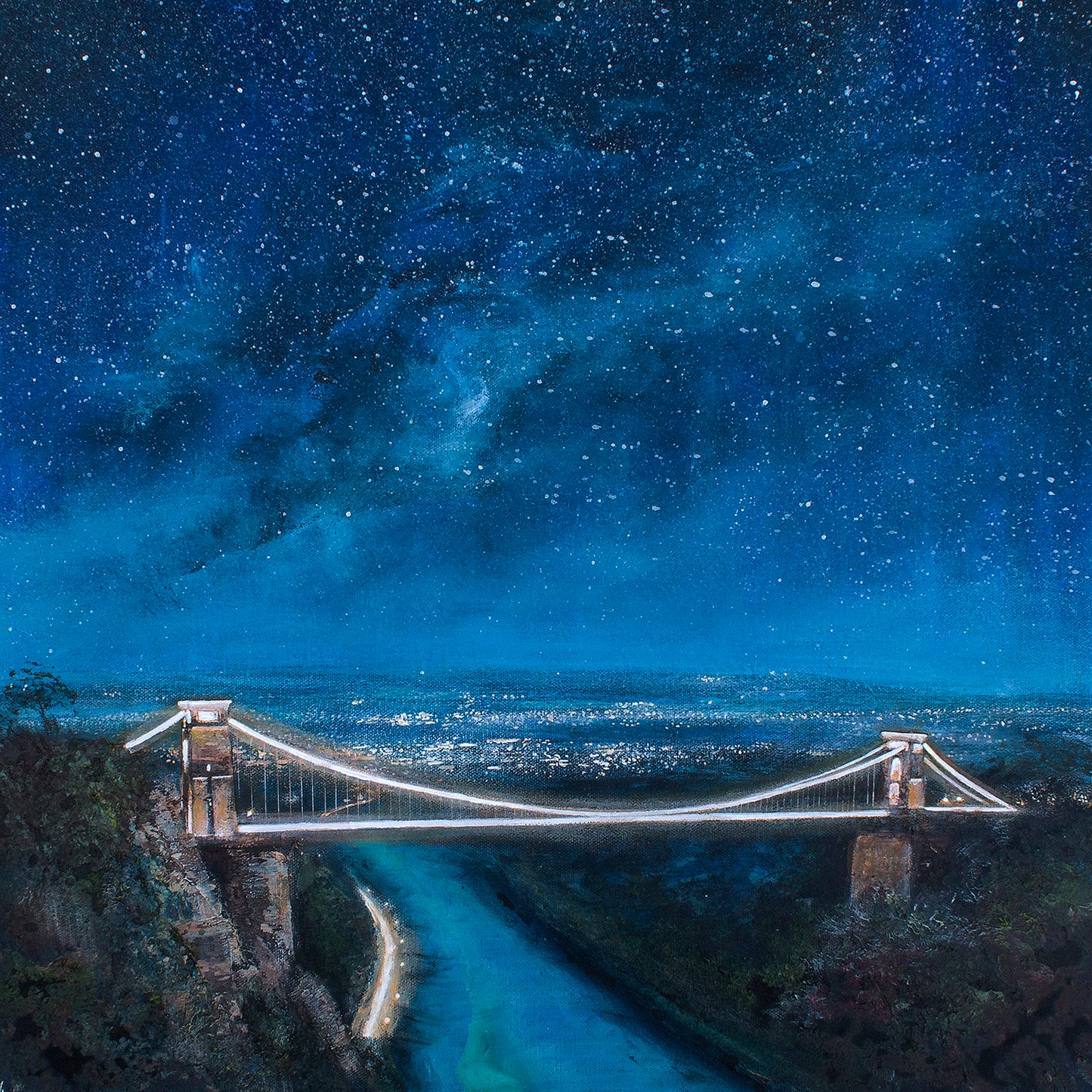 Miles Before Sunrise, Clifton Suspension Bridge Greeting Card