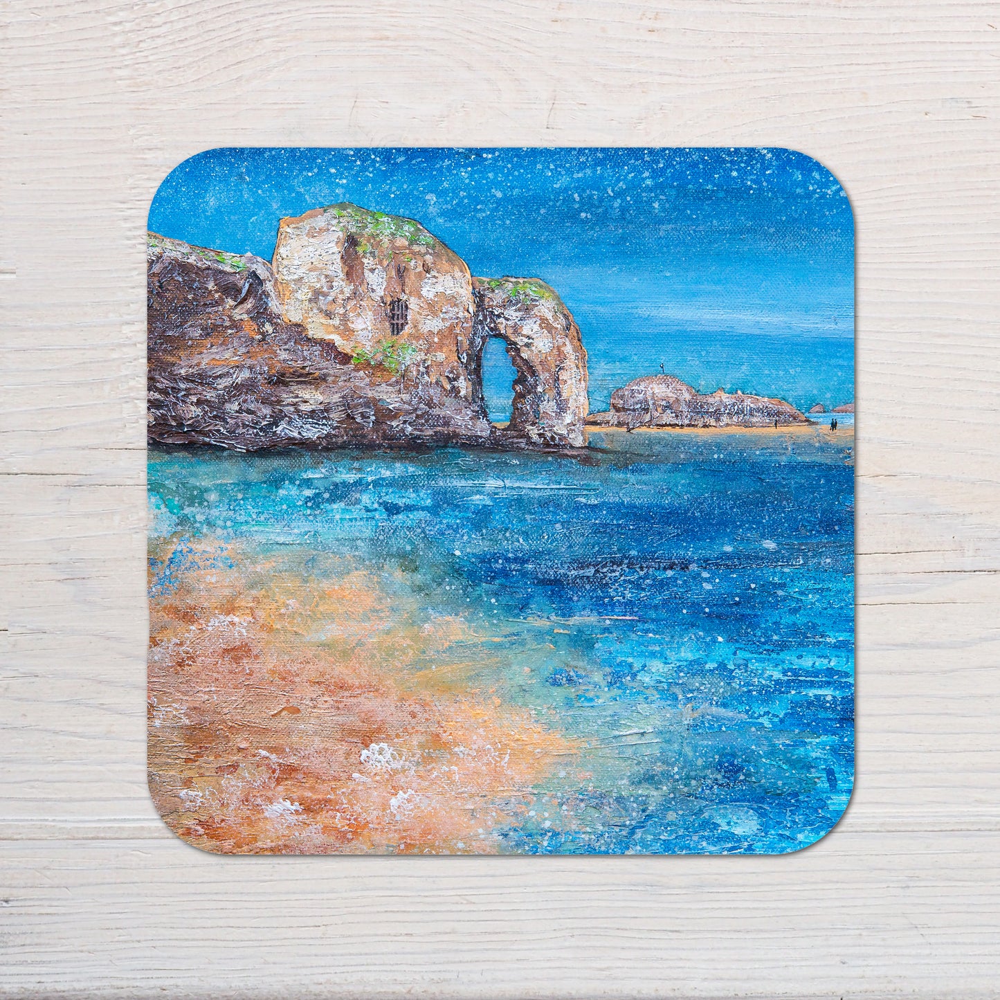 Arch Rock Perranporth Coaster