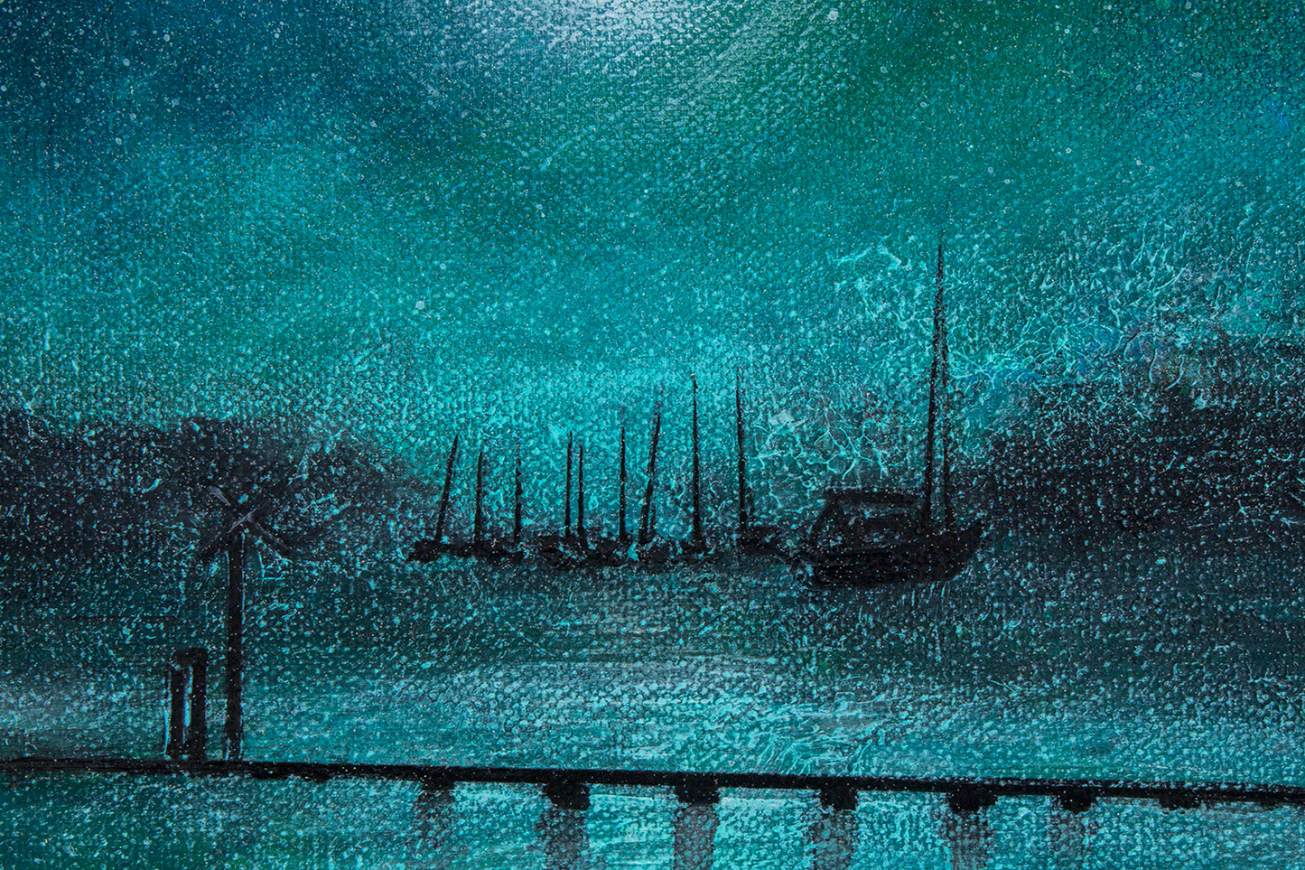 Moonmist Over The Gannel Original Art