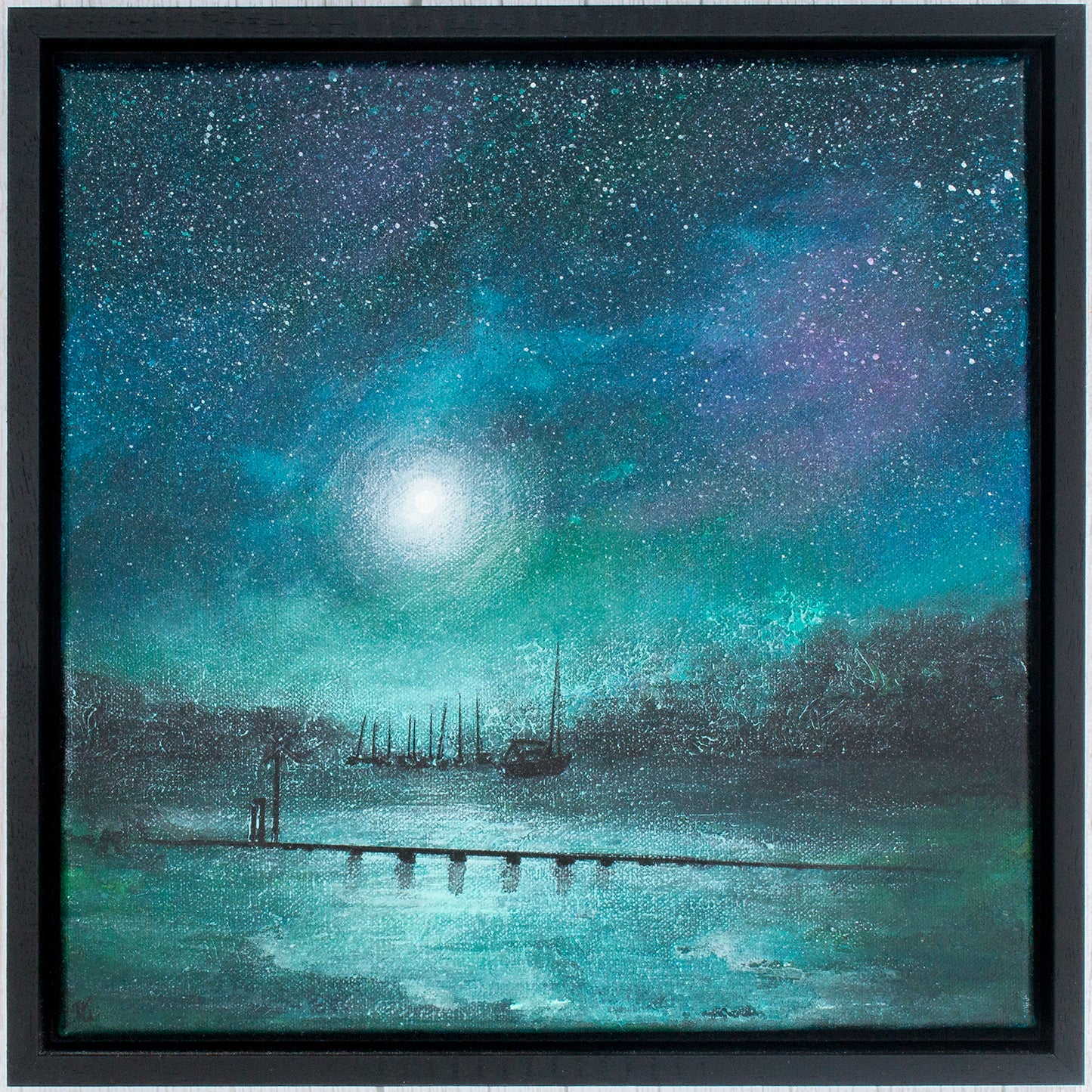 Moonmist Over The Gannel Original Art