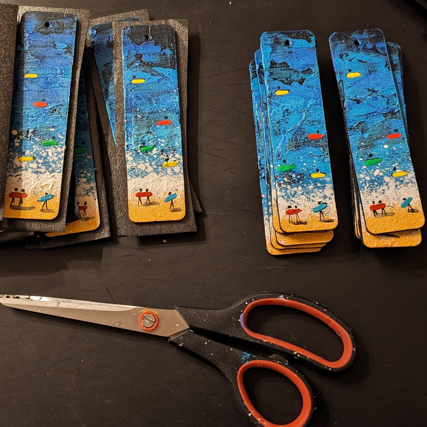 Hand Painted Bookmark - Customise Text