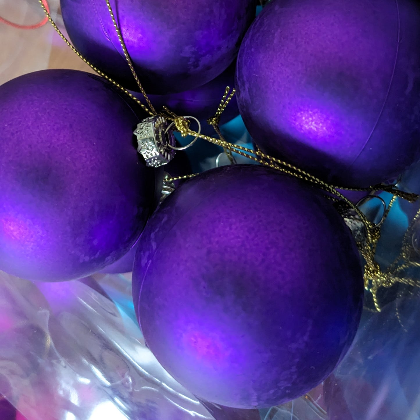 Hand Painted Bauble - Surfer - Purple - Customise Text