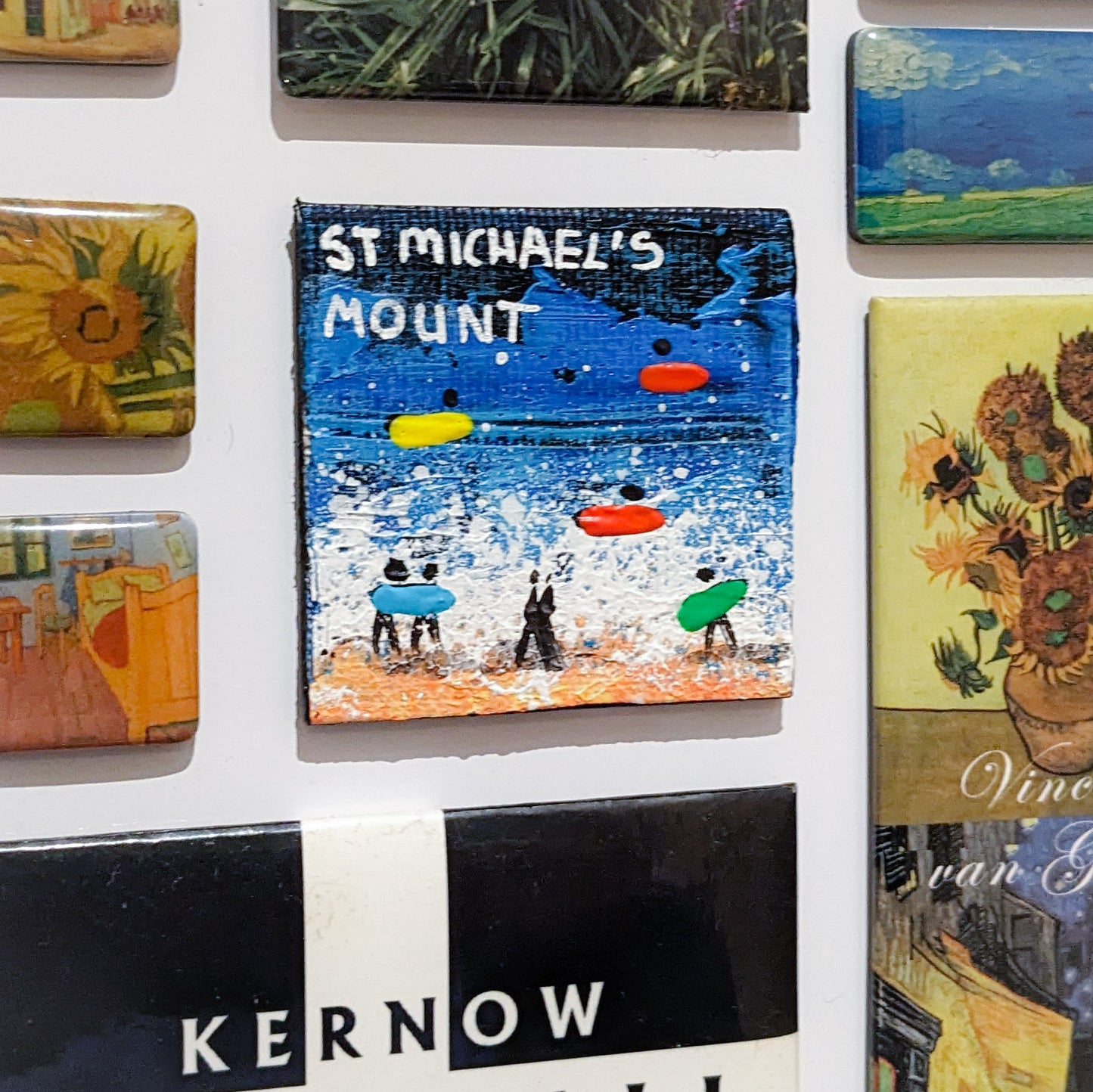 Hand Painted Fridge Magnet - St Michael's Mount