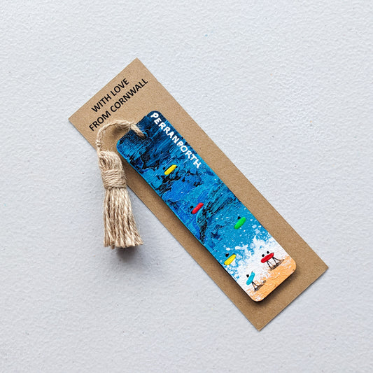 Hand Painted Bookmark - Perranporth