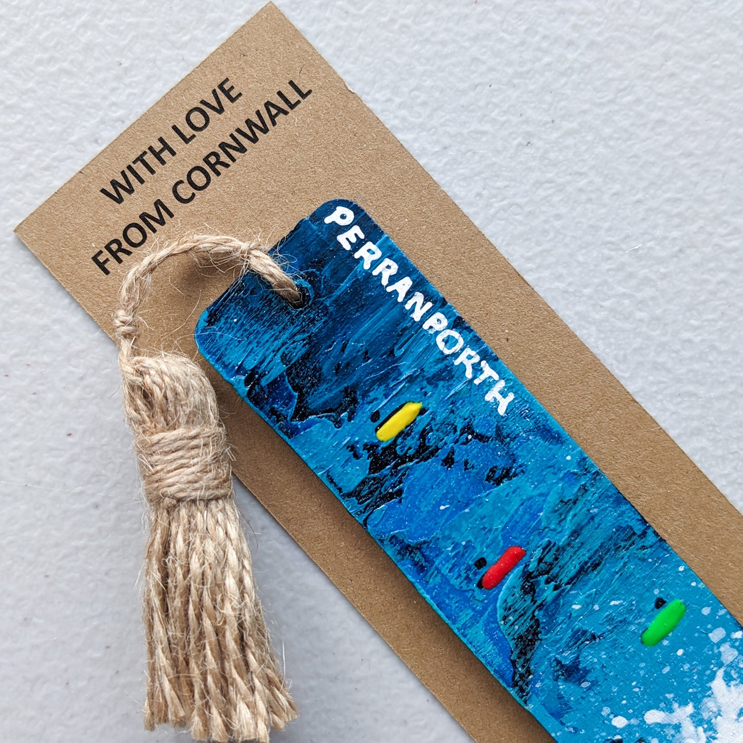 Hand Painted Bookmark - Perranporth