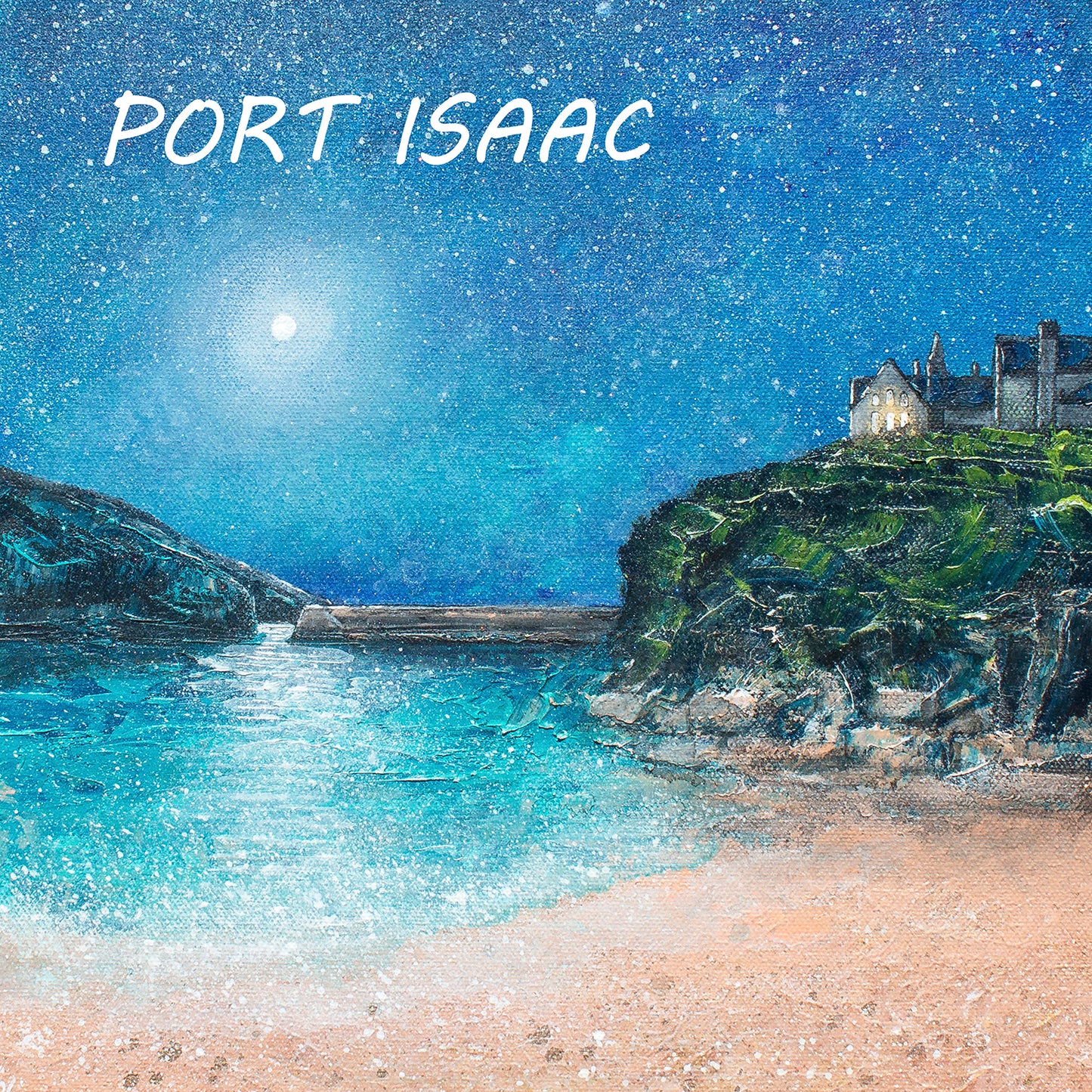 Harbour Nightfall, Port Isaac Magnet