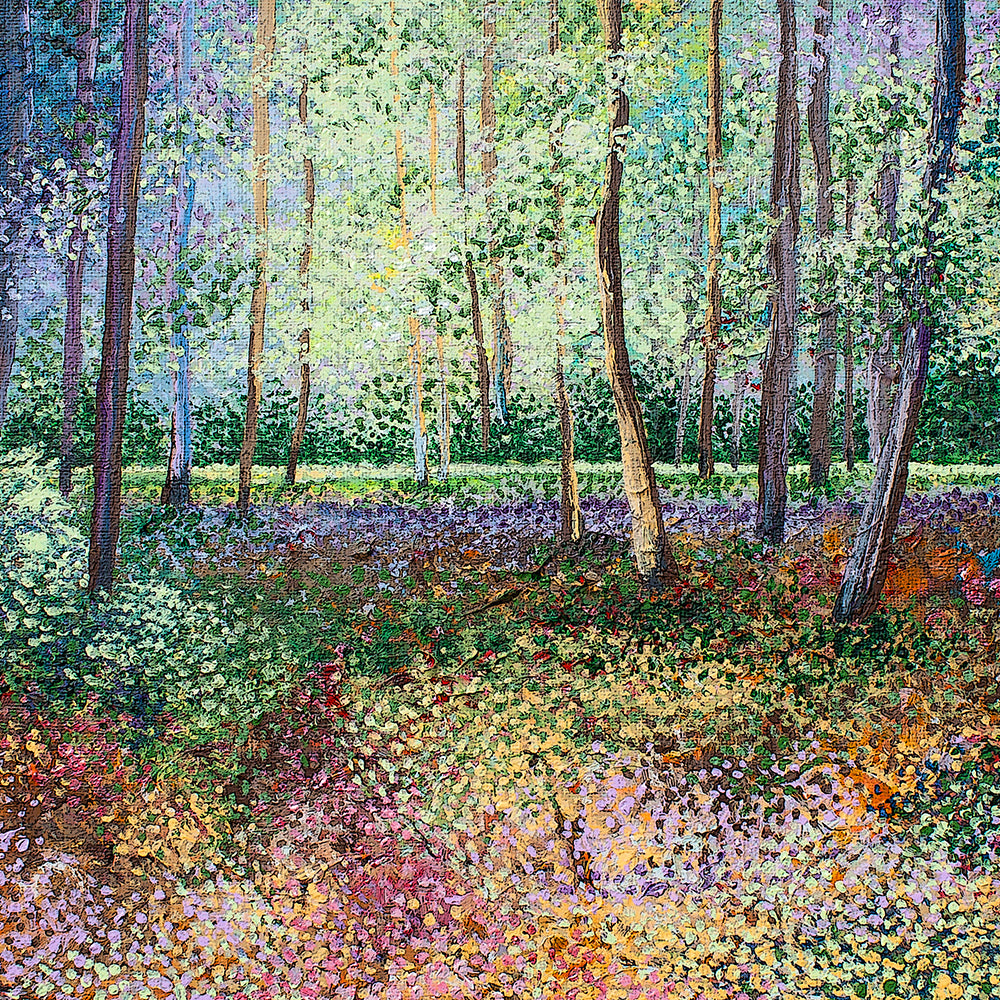 Walking in the Woods Original Art