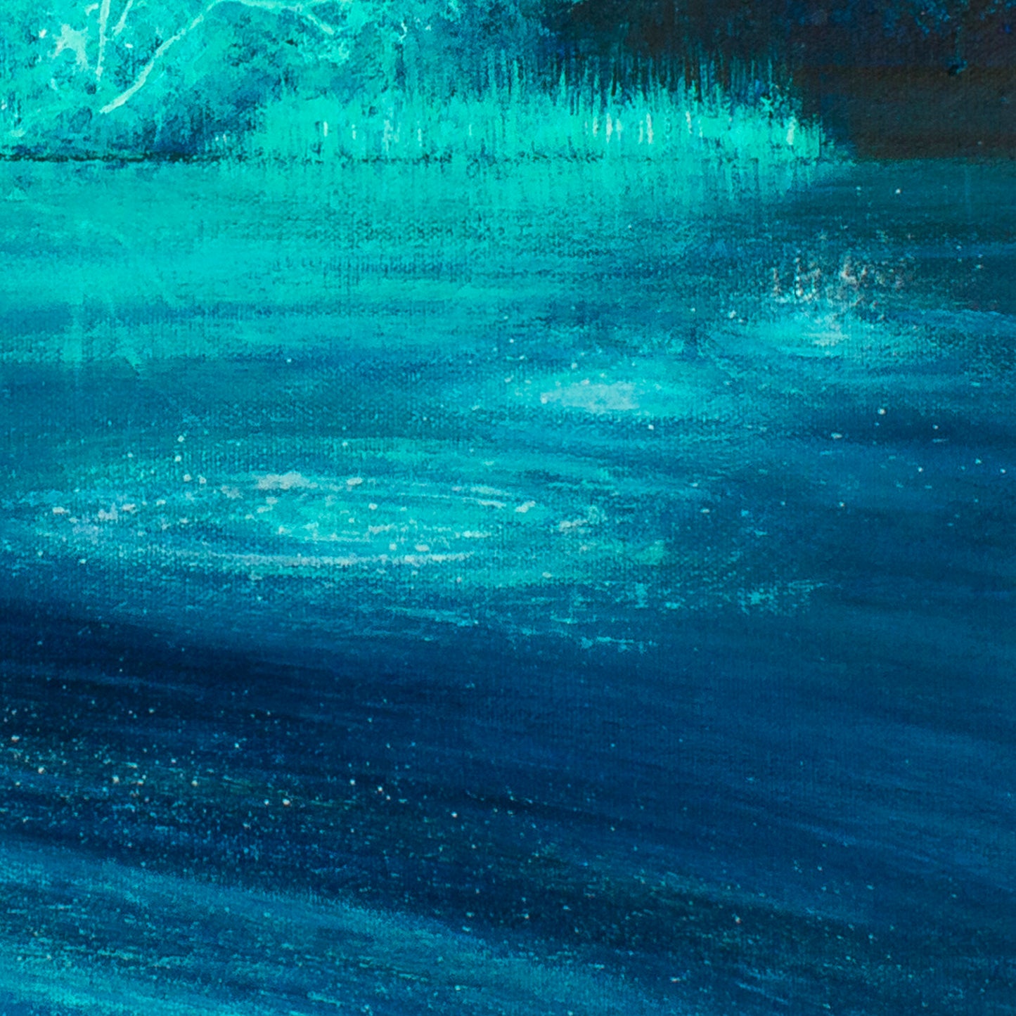 Skimming Stones Original Art