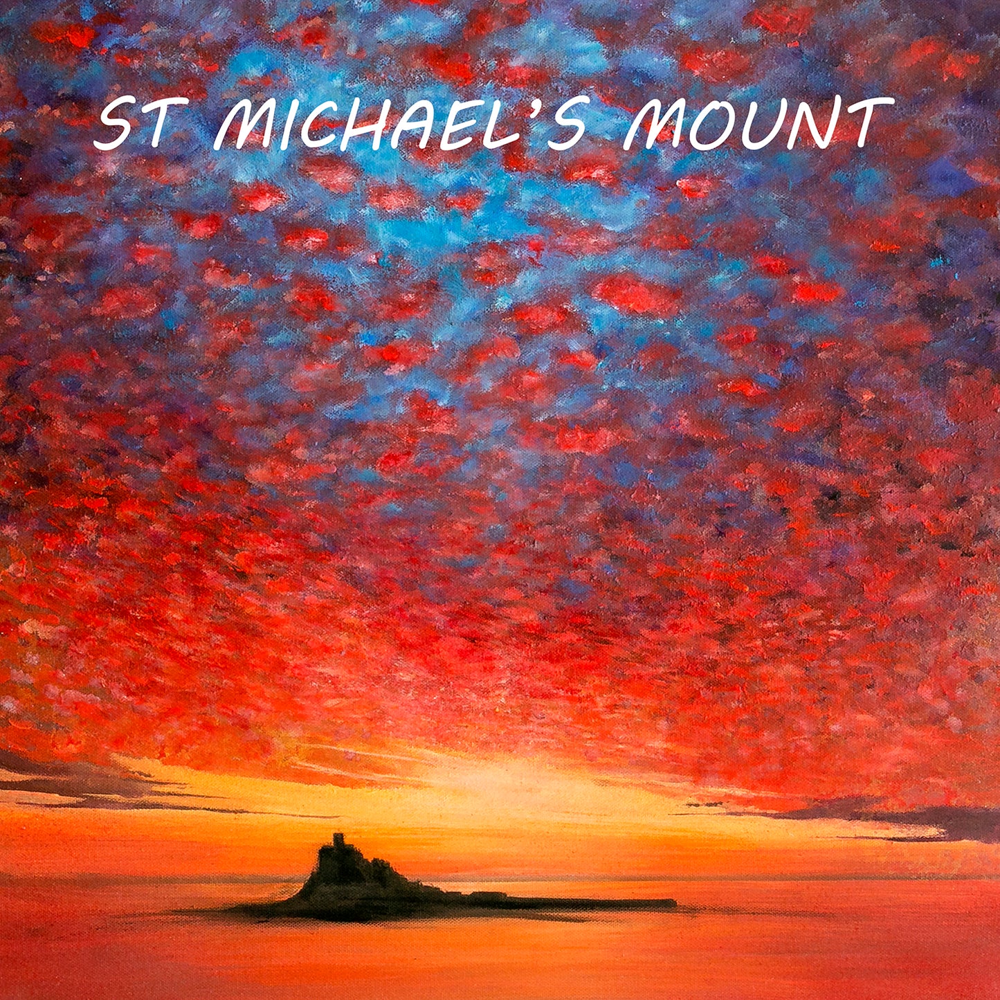 St Michael's Mount Sunset Magnet