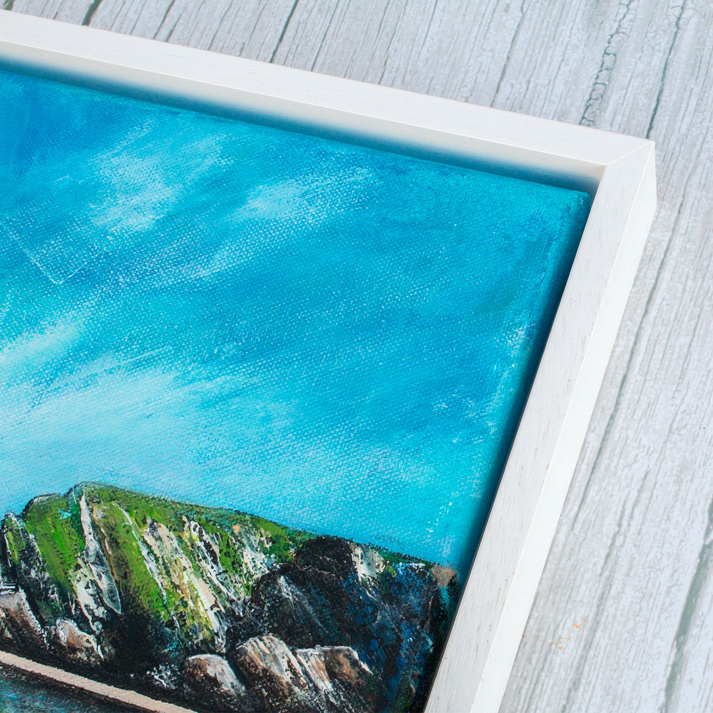Windswept Toward Trevelgue Newquay Original Art