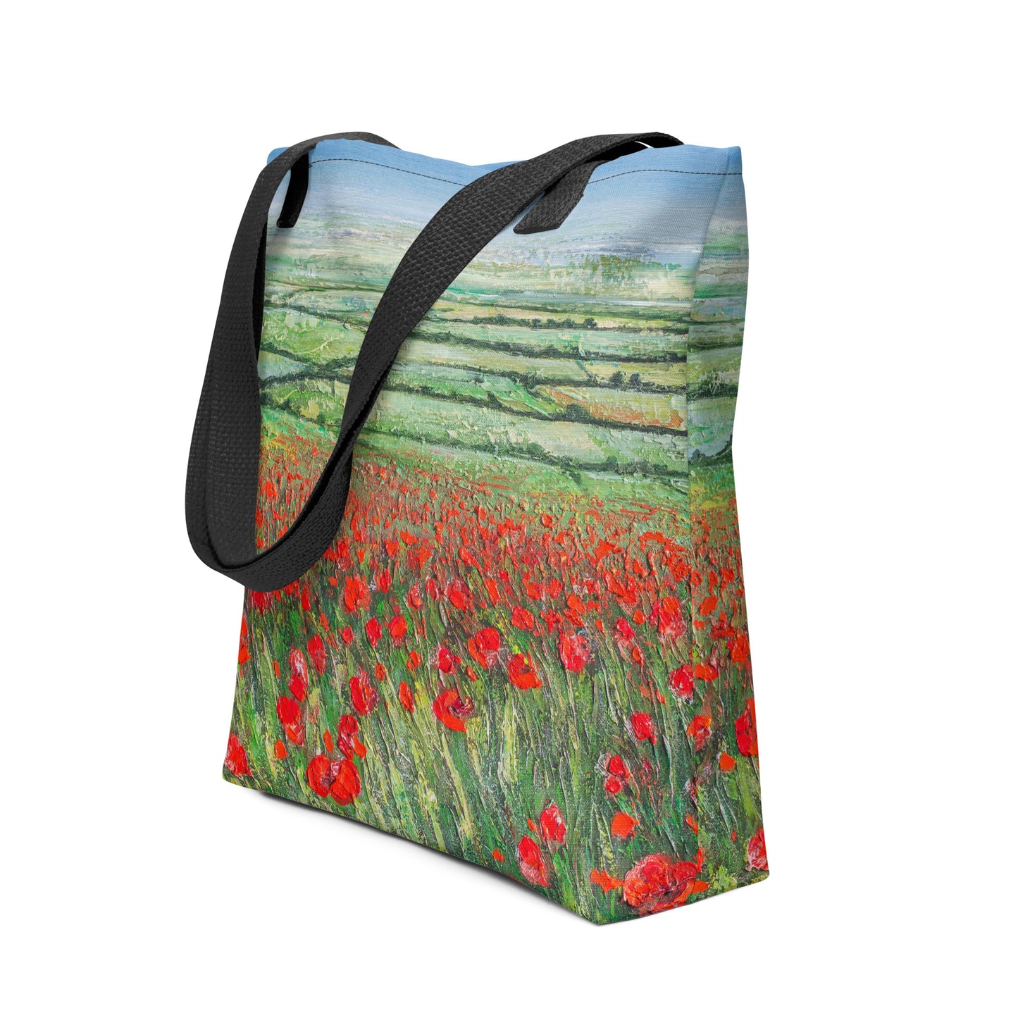 Poppy Fields Tote Bag