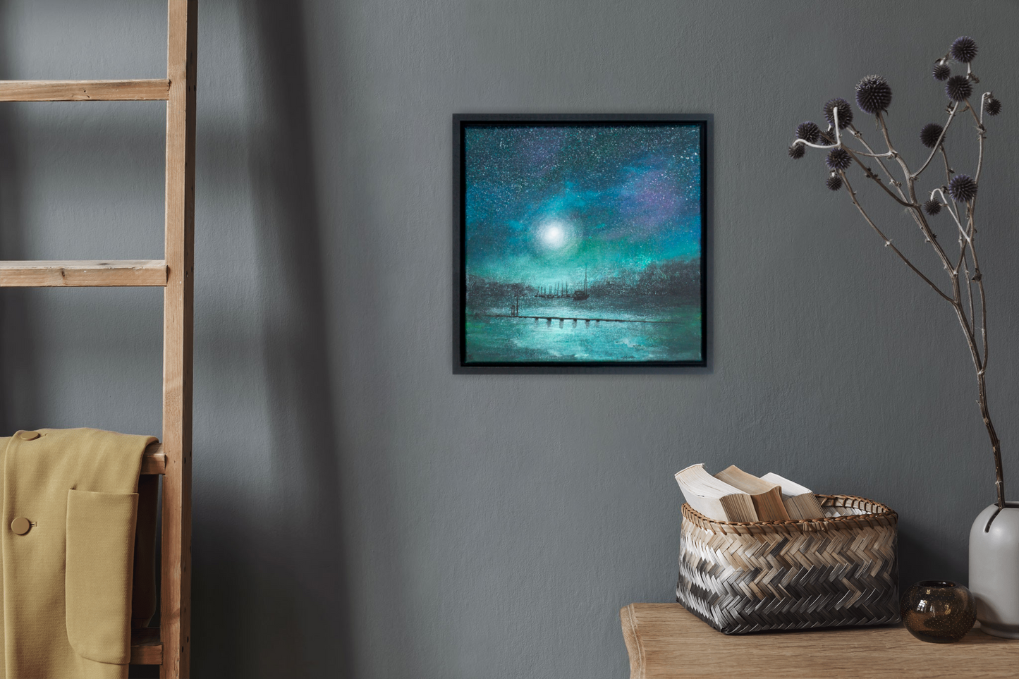 Moonmist Over The Gannel Original Art