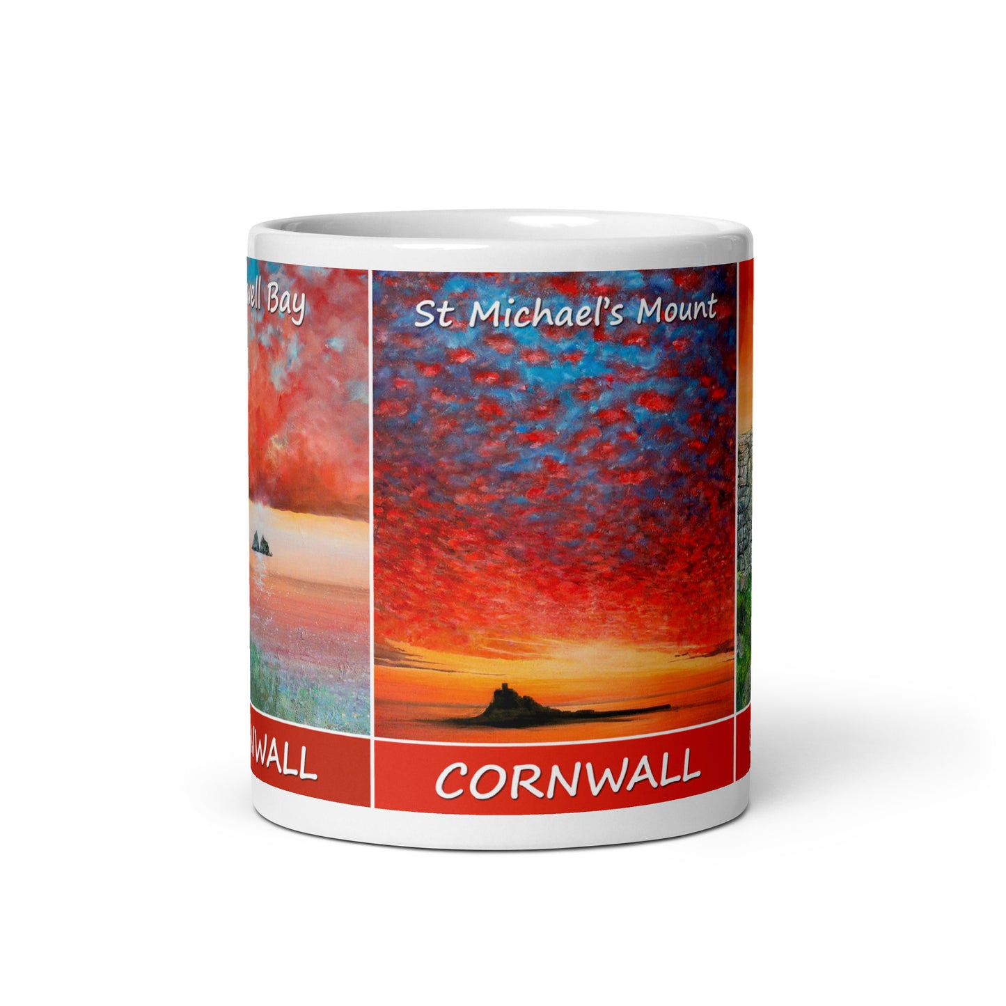 Cornish Reds Postcard Mug