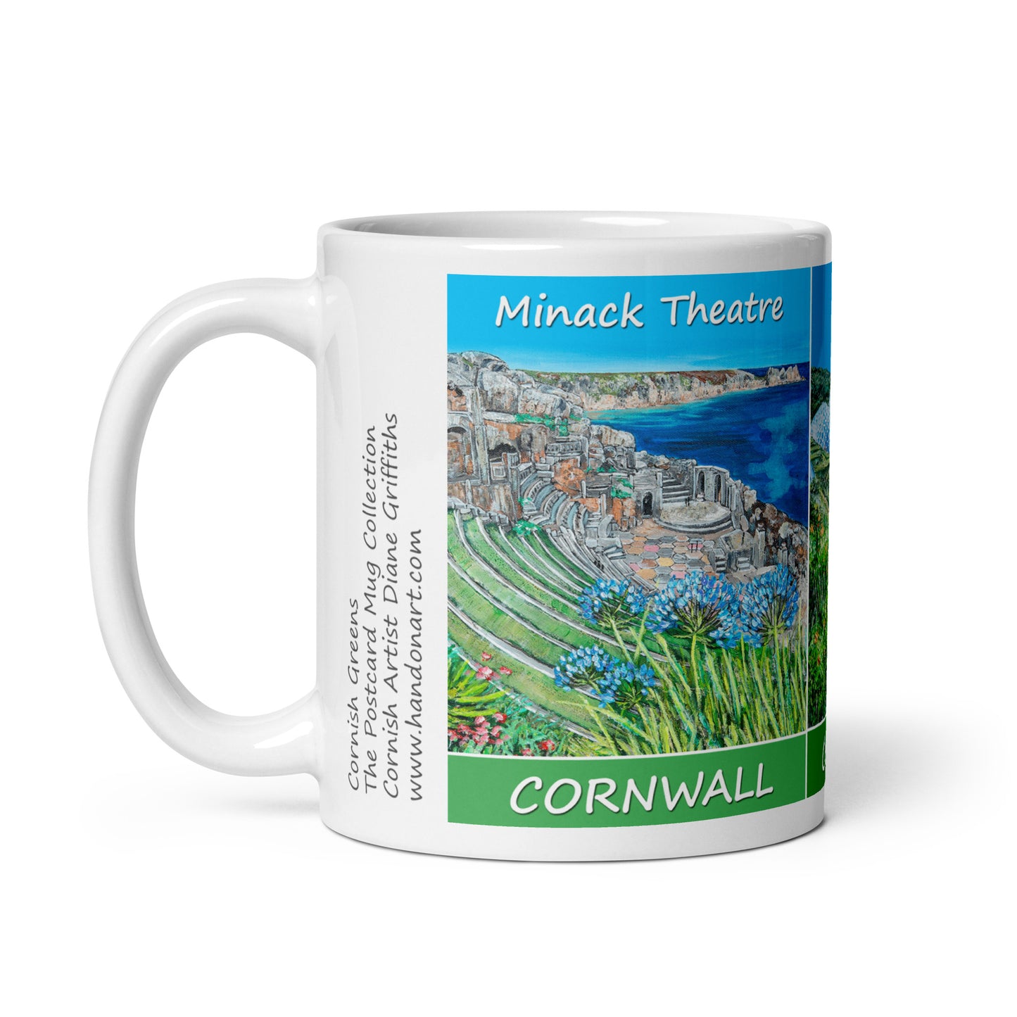 Cornish Greens Postcard Mug