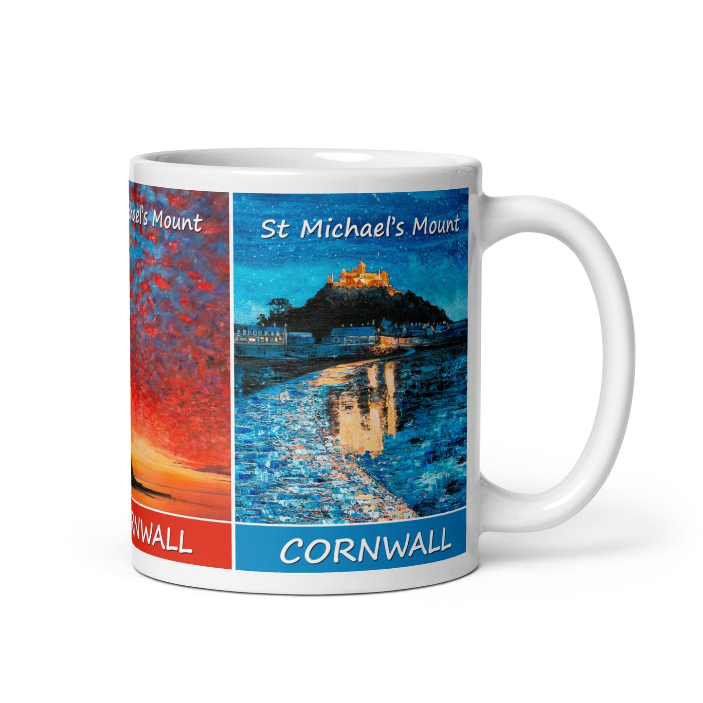 St Michael's Mount Postcard Mug