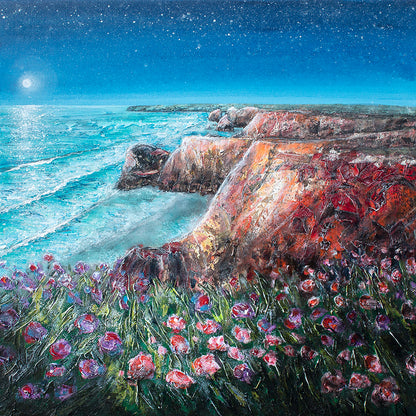 Peace at Bedruthan Steps Original Art