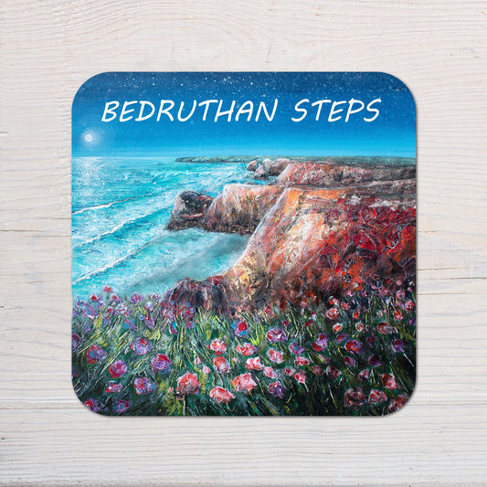 Peace at Bedruthan Steps Coaster