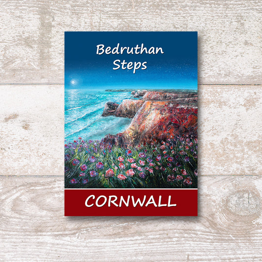 Peace at Bedruthan Steps Postcard