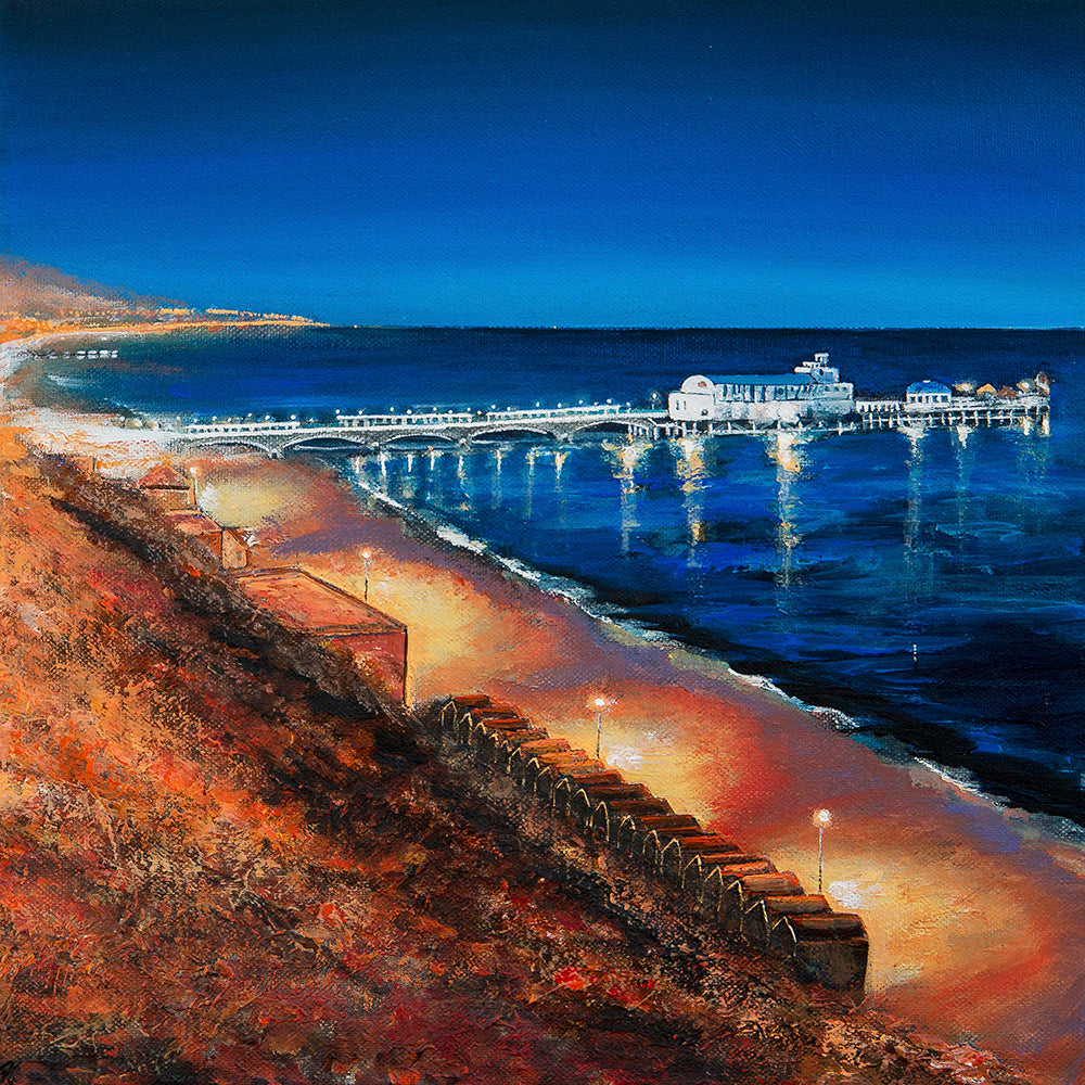 Bournemouth at Night Original Art