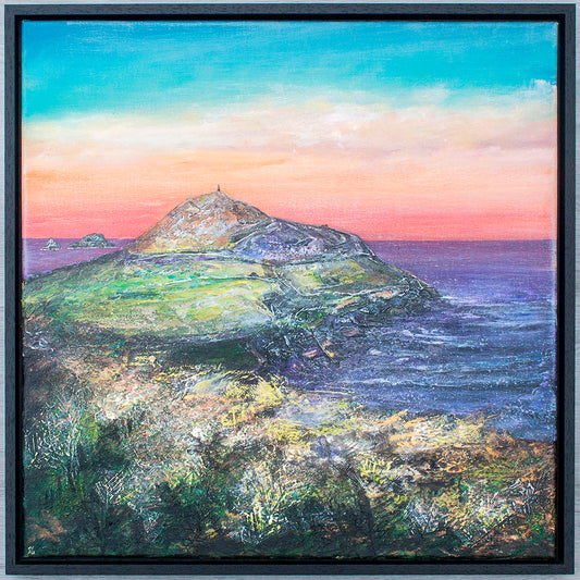 Cape Cornwall Sunset Original Art