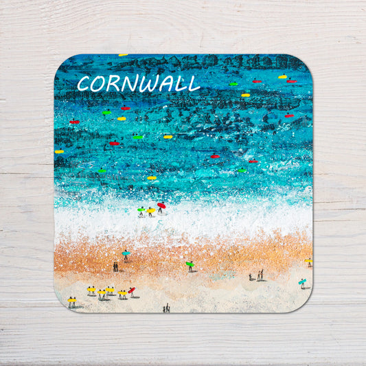 Cornwall Beachscape Coaster