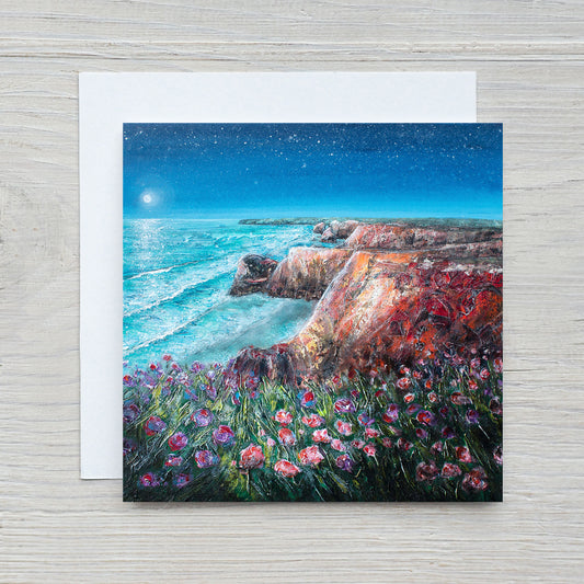 Peace at Bedruthan Steps Greeting Card