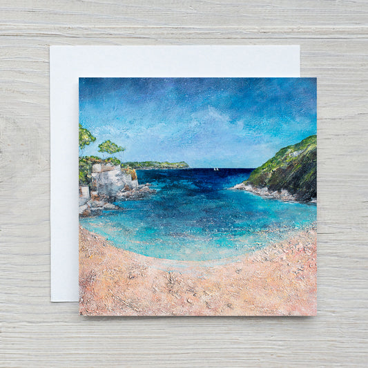 Readymoney Beach Greeting Card