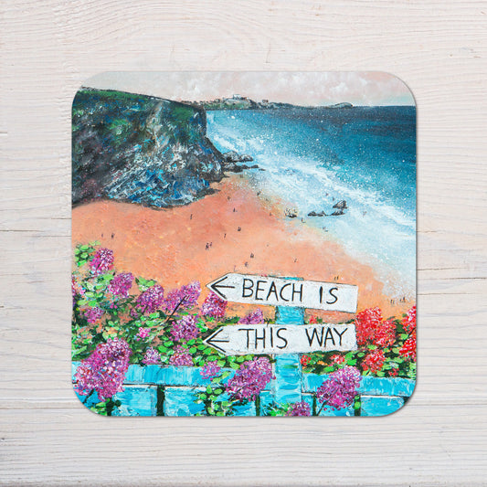 Lusty Glaze Beach This Way Coaster