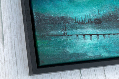 Moonmist Over The Gannel Original Art
