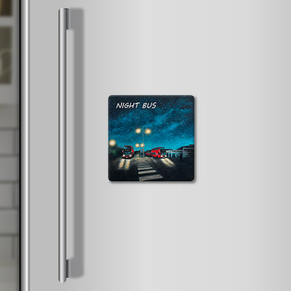 Night Bus Magnet