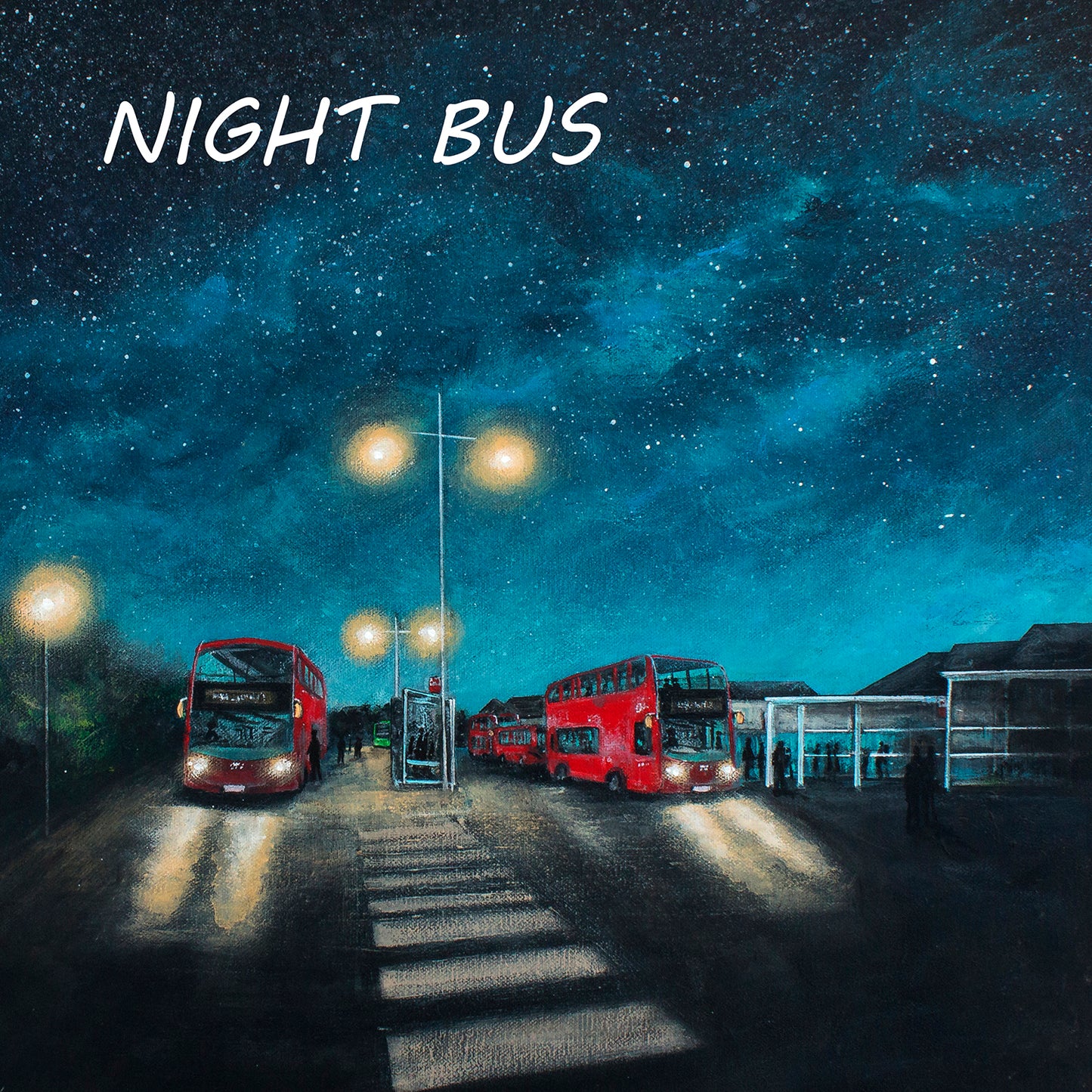 Night Bus Magnet