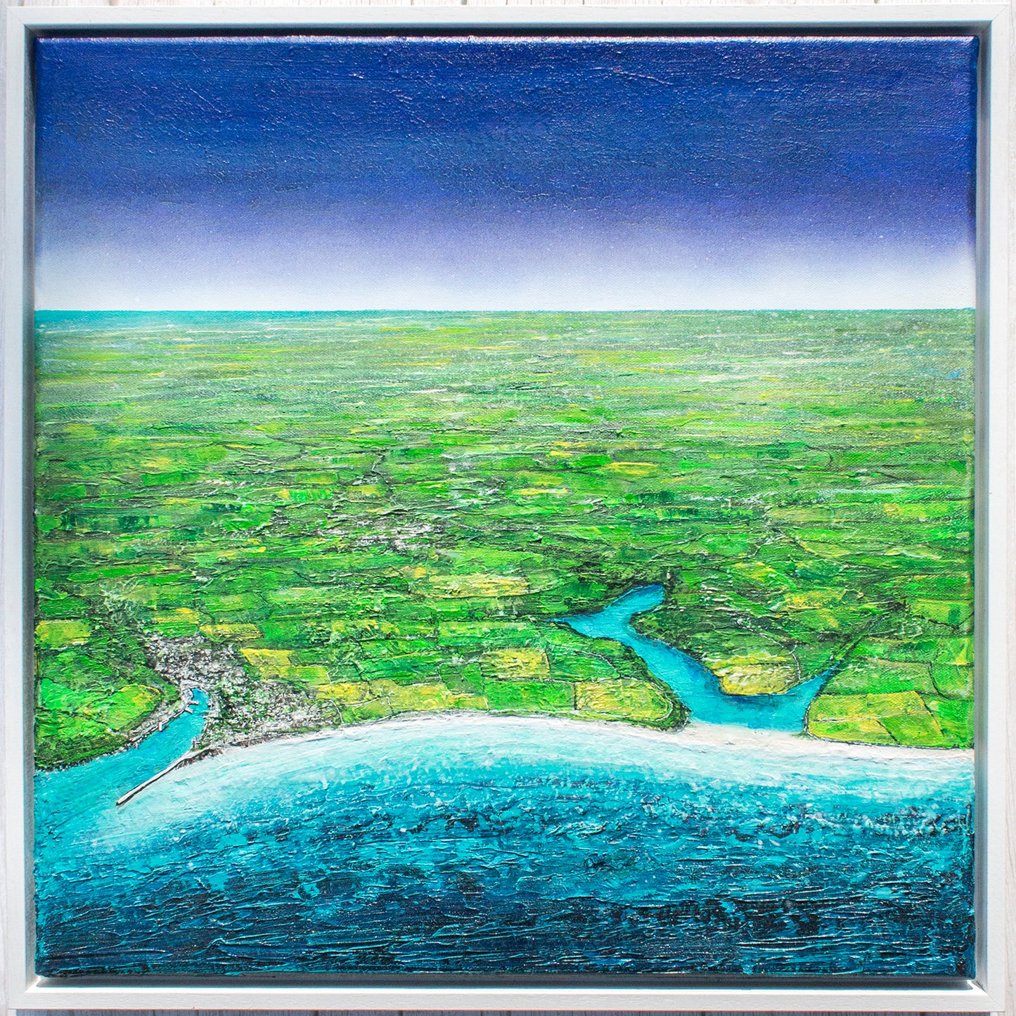 Our Treasured View Porthleven Original Art