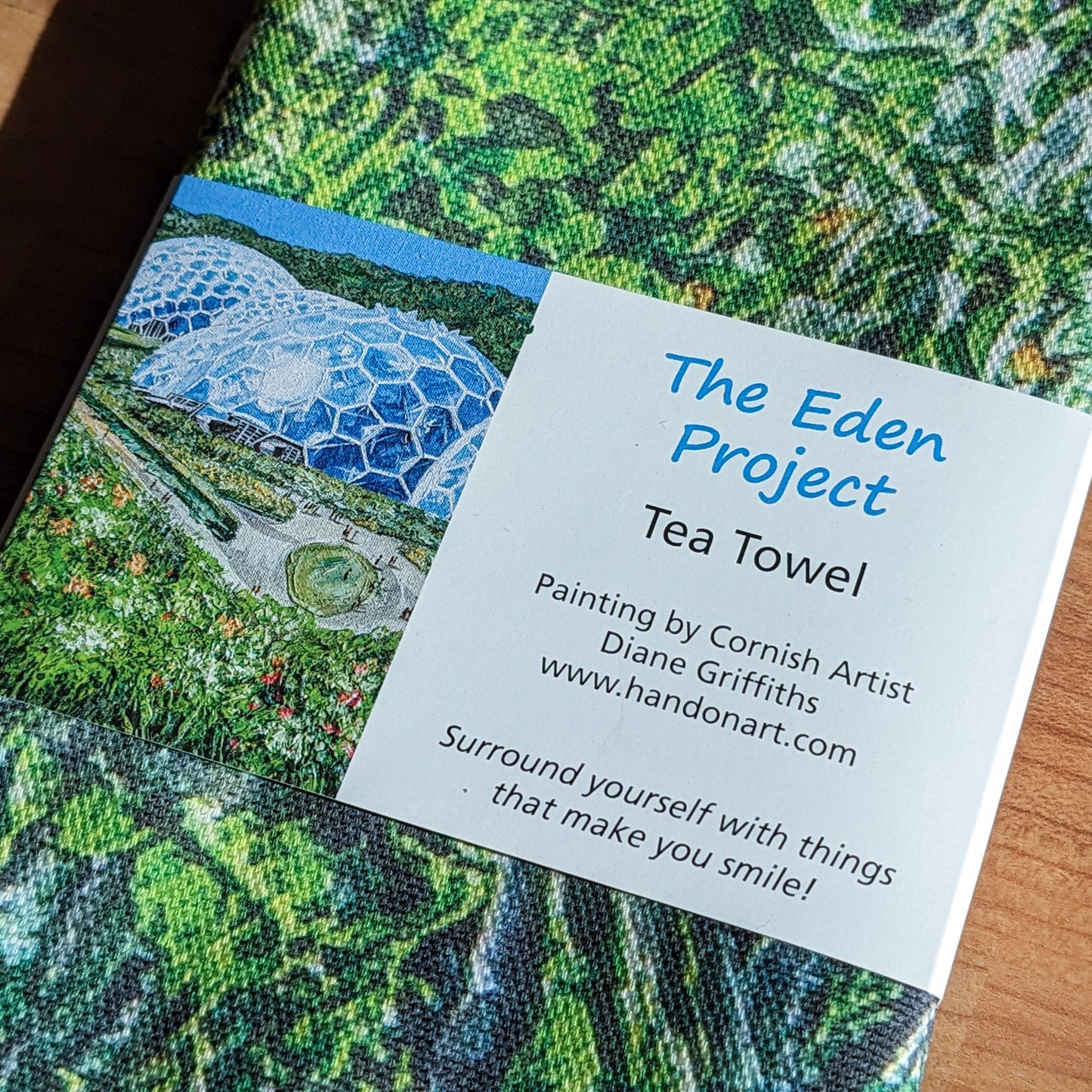 The Eden Project Tea Towel