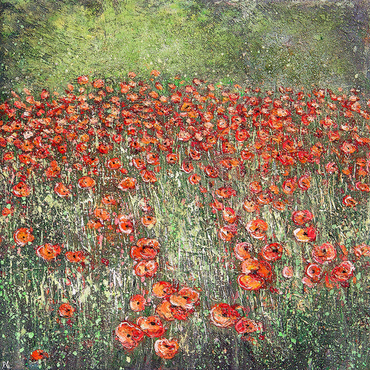 Poppy Field Original Art