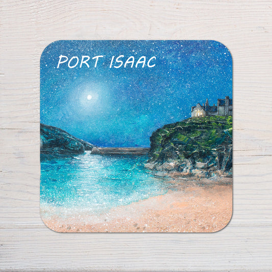 Harbour Nightfall Coaster (Port Isaac)