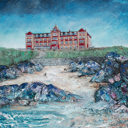 The Headland Hotel Newquay Original Art