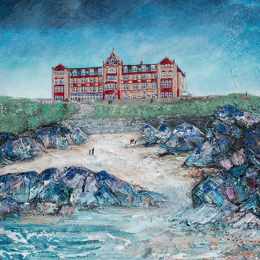 The Headland Hotel Newquay Original Art