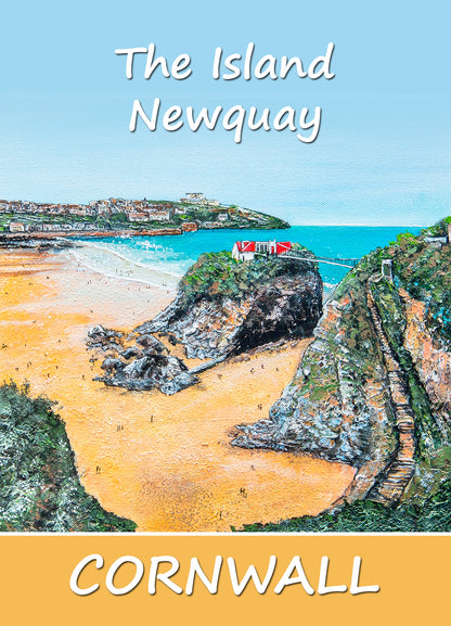 Newquay Postcard Mug