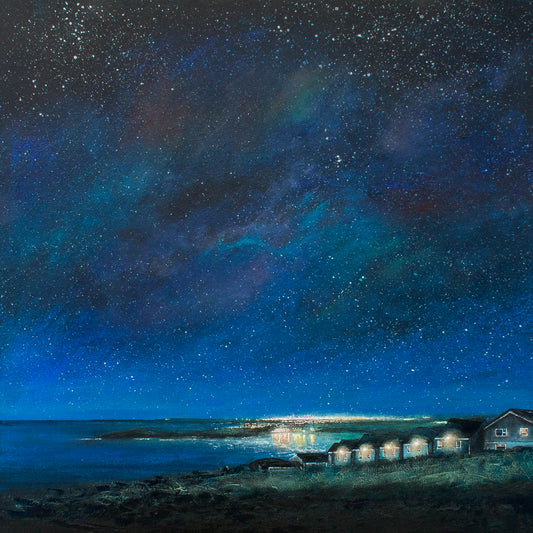 Twilight over Newquay Original Art