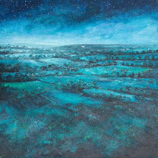 Nightfall on the Downs Original Art